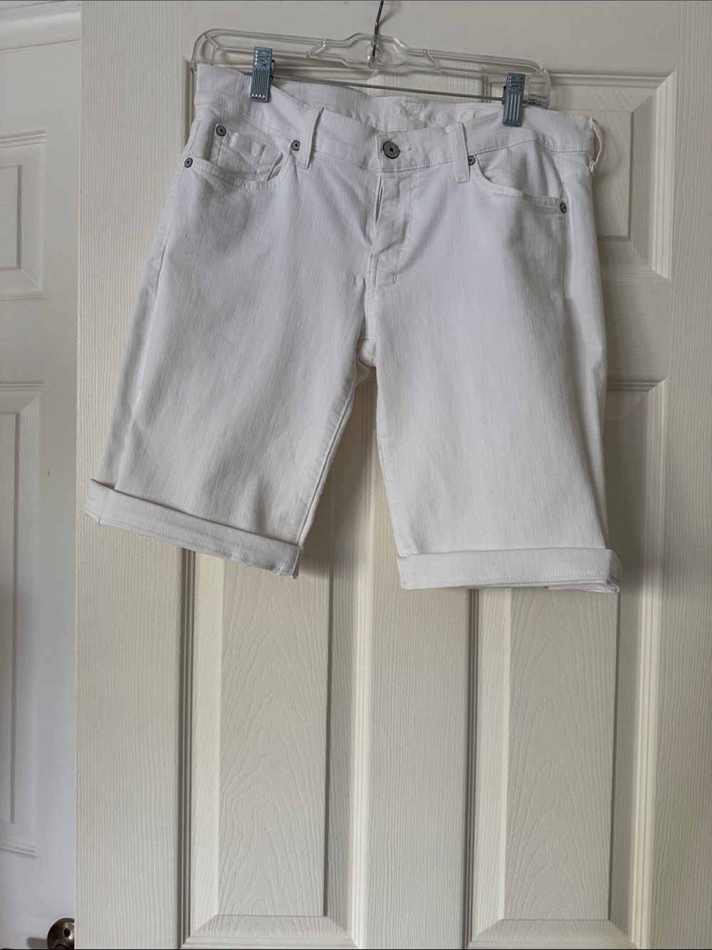 Seven for all mankind shorts size white 29